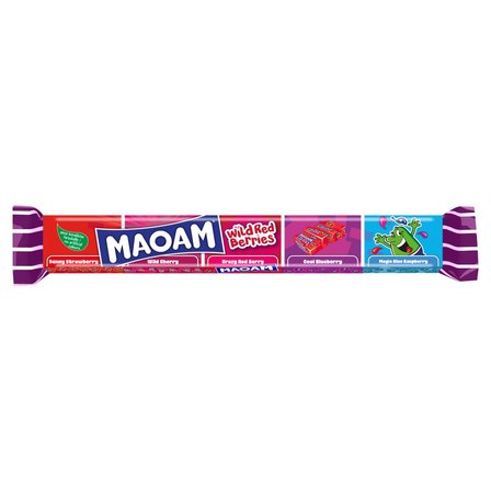 Maoam Wild Red Berries Gumy rozpuszczalne o smaku owocowym 110 g (5 x 22 g) (1)