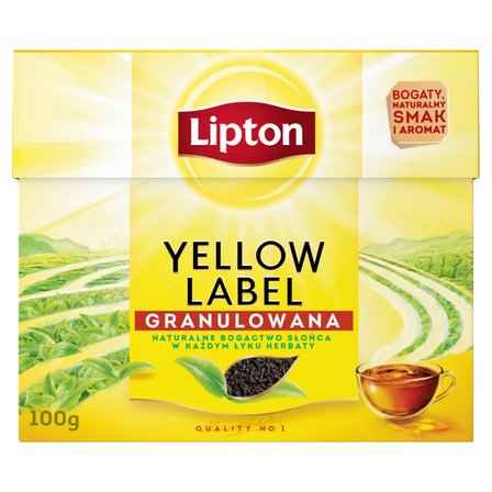 Lipton Yellow Label Herbata czarna granulowana 100 g (1)