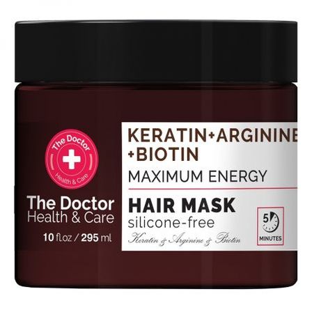 The Doctor Healh and Care - maska do włosów wzmacniająca, keratyna, arginina i biotyna, 295 ml (1)