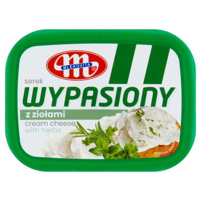 Mlekovita Wypasiony Serek z ziołami 125 g (1)