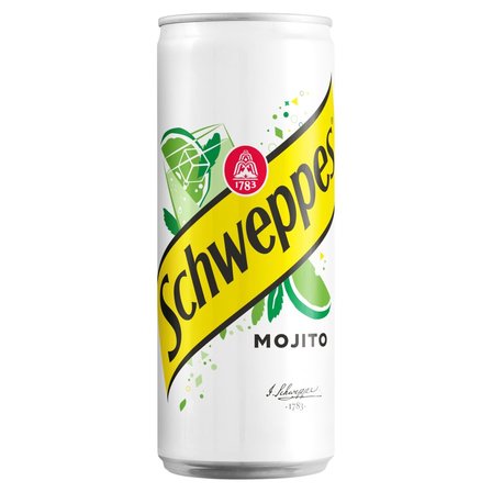 Schweppes Mojito Bezalkoholowy napój gazowany 330 ml (1)