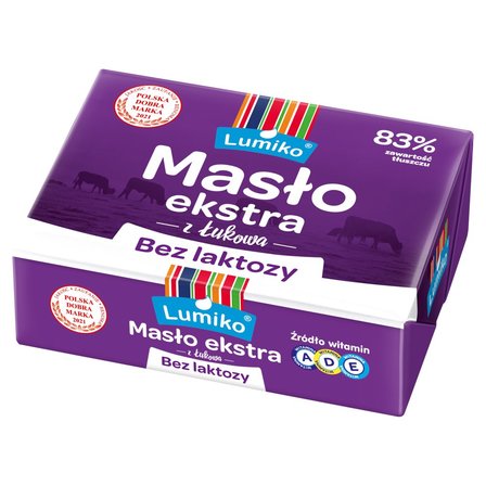 Masło ekstra z Łukowa bez laktozy 200 g (2)