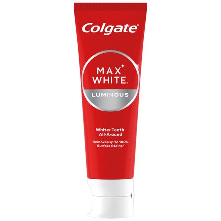 Colgate Max White Luminous Wybielająca pasta do zebów z fluorem 75 ml (2)