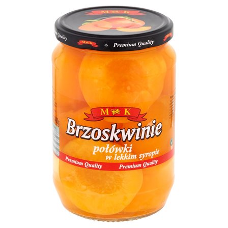 MK Brzoskwinie połówki w lekkim syropie 680 g (2)