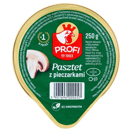 Profi Pasztet z pieczarkami 250 g (1)