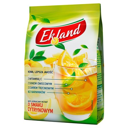 Ekland Napój herbaciany instant o smaku cytrynowym 300 g (2)