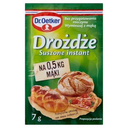 Dr. Oetker Drożdże suszone instant 7 g (1)