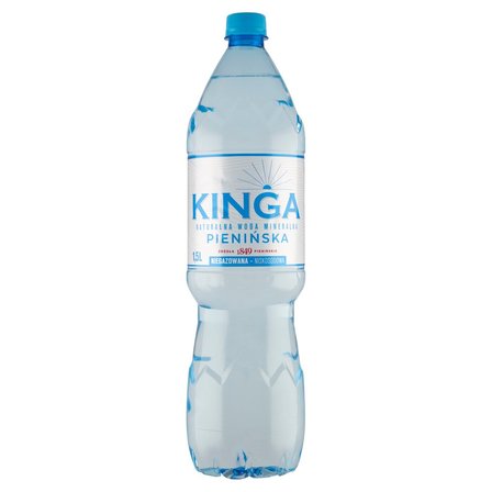 Kinga Pienińska Naturalna woda mineralna niegazowana niskosodowa 1,5 l (1)