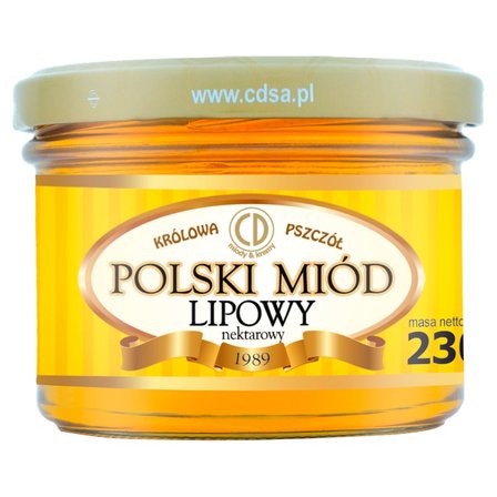 Królowa Pszczół Polski miód lipowy nektarowy 230 g (1)