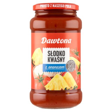 Dawtona Sos słodko kwaśny z ananasem 520 g (1)