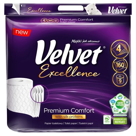 Velvet Excellence Premium Comfort Papier toaletowy 9 rolek (1)