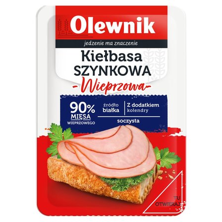 Olewnik Kiełbasa szynkowa wieprzowa 90 g (1)