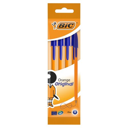 BiC Orange Original Fine Długopis 4 sztuki (1)