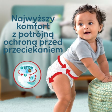 Pampers Premium Care Pieluchomajtki, rozmiar 3, 48 sztuk, 6kg-11kg (2)