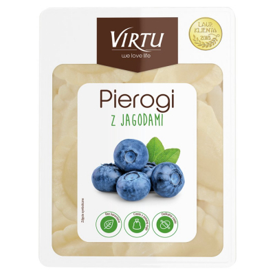 Virtu Pierogi z jagodami 400 g (1)