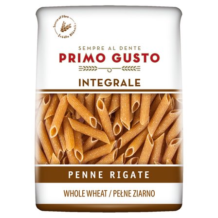 Primo Gusto Integrale Makaron pełnoziarnisty rurka skośna 500 g (1)