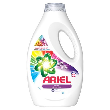 Ariel Płyn do prania, 20 prań, Color Clean & Fresh (1)