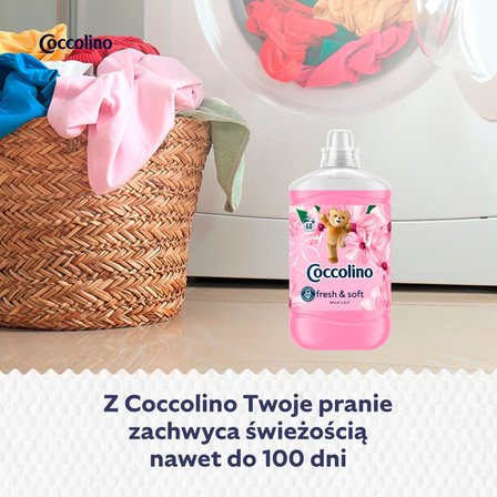 Coccolino Silk Lily Płyn do płukania tkanin koncentrat 1700 ml (68 prań) (2)