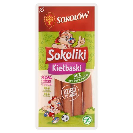 Sokołów Sokoliki Kiełbaski 140 g (1)