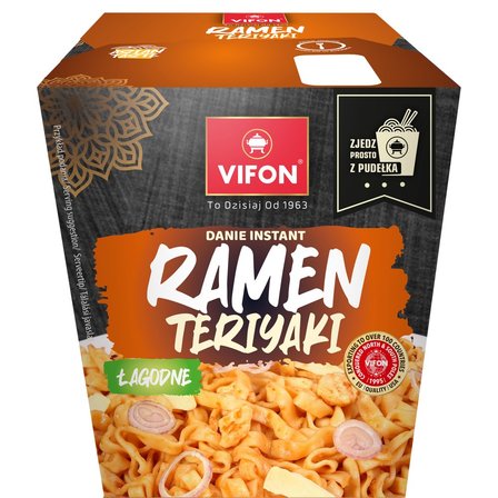 Vifon Ramen Teriyaki Danie błyskawiczne z nudlami 85 g (1)