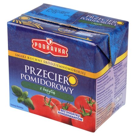 Podravka Przecier pomidorowy z bazylią 500 g (1)