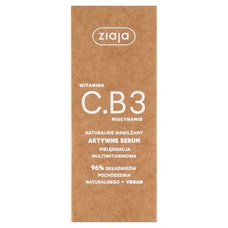 Ziaja Witamina C.B3 niacinamid Aktywne serum 30 ml (1)