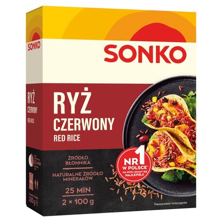 Sonko Ryż czerwony 200 g (2 x 100 g) (1)