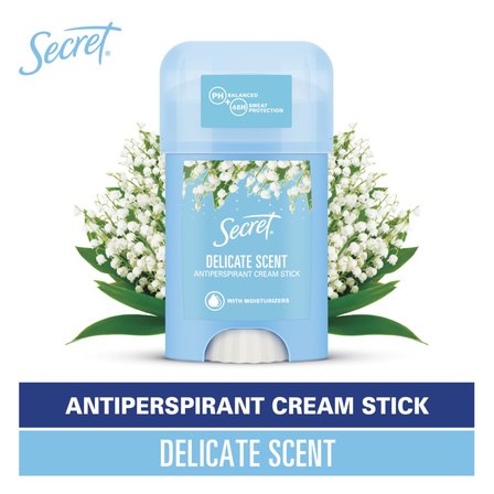 Secret Delicate Kremowy antyperspirant w sztyfcie dla kobiet 40ml (9)