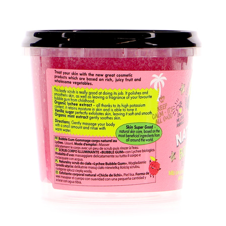 SKIN SUPER GOOD NATURAL BODY SCRUB BUBBLE GUM 360ML (3)