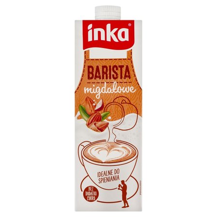 Inka Barista Napój migdałowy z wapniem i witaminami 1 l (1)