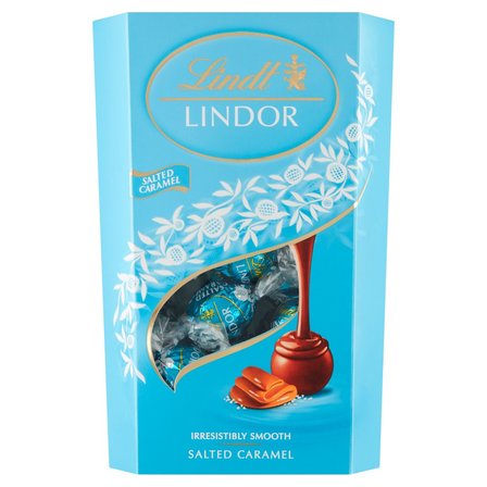 Lindt Lindor Salted Caramel Praliny z czekolady mlecznej 337 g (1)