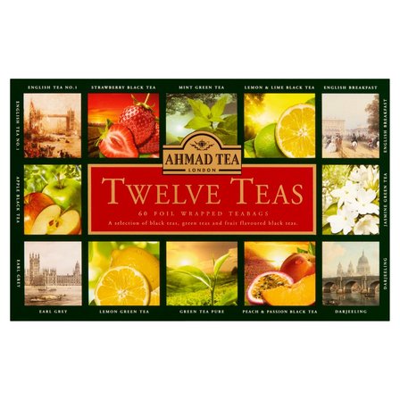 Ahmad Tea Twelve Teas Zestaw herbat 120 g (60 torebek) (1)