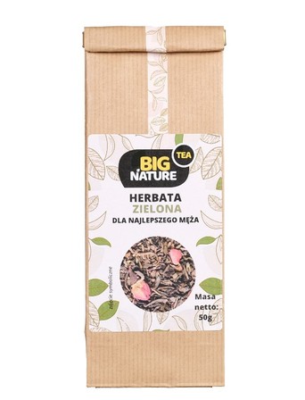 Big Nature Herbata Zielona Dla Najlepszego Męża 50g (1)