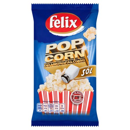 Felix Popcorn solony do mikrofalówki 90 g (1)