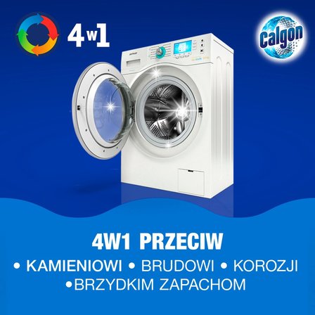 Calgon 3w1 Żel środek zmiękczający wodę 750 ml (15 prań) (3)