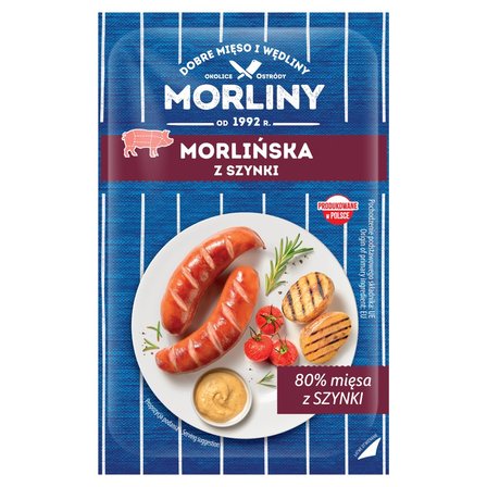 Morliny Kiełbasa morlińska z szynki 540 g (1)