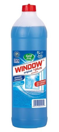 WINDOW Płyn do mycia szyb i luster Ammonium zapas 1l (1)