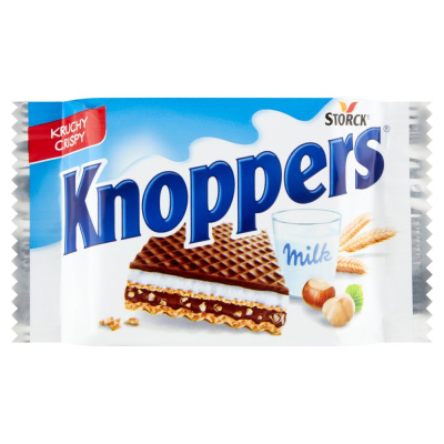 Knoppers Wafelek mleczno-orzechowy 25 g (1)