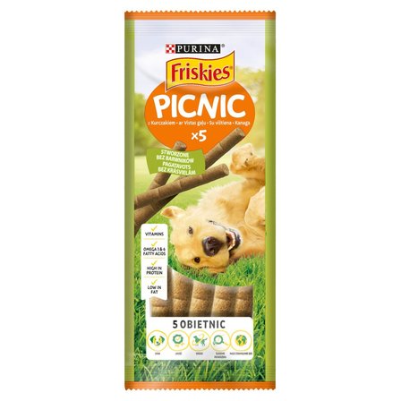 Friskies Picnic Karma dla psów z kurczakiem 42 g (5 sztuk) (1)