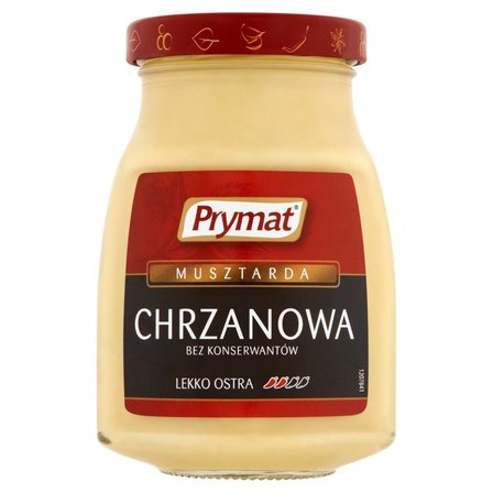 Prymat Musztarda chrzanowa 185 g (1)