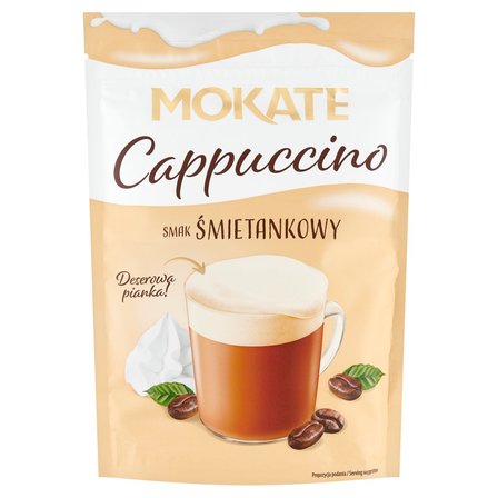 Mokate Cappuccino smak śmietankowy 110 g (1)