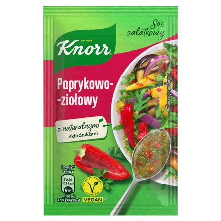 Knorr Sos sałatkowy paprykowo-ziołowy 9 g (1)