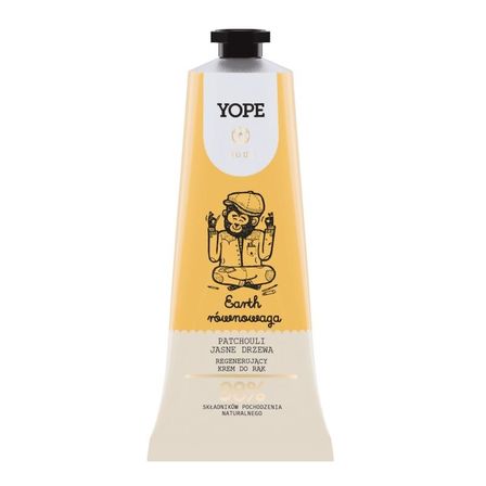 Yope, Soul, Krem do rąk Earth – równowaga, Patchouli i jasne drzewa, 50 ml (1)