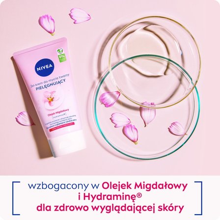 Nivea Łagodnie oczyszczający żel-krem do mycia twarzy cera sucha i wrażliwa 150 ml (2)