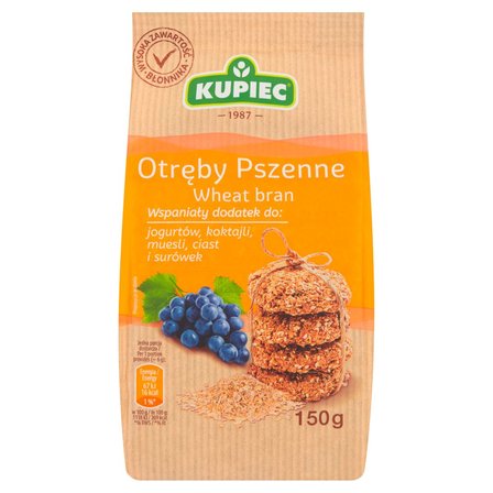 Kupiec Otręby pszenne 150 g (1)