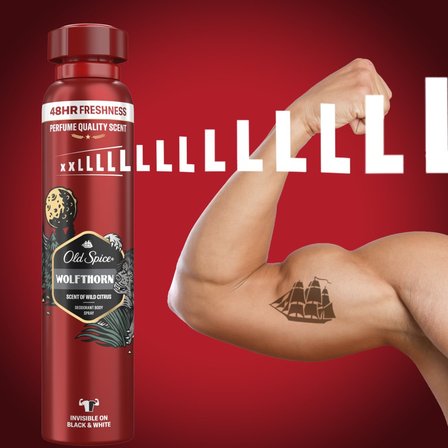 Old Spice Wolfthorn Dezodorant w sztyfcie dla mężczyzn ml, 48 h świeżości, bez aluminium (2)