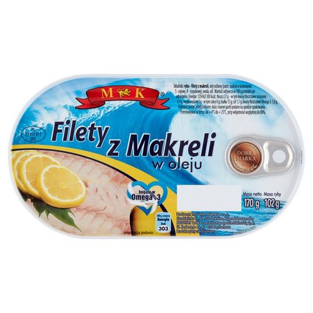 MK Filety z makreli w oleju 170 g (1)