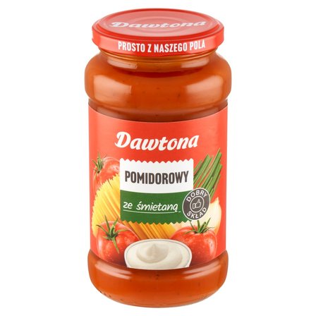 Dawtona Sos pomidorowy ze śmietaną 520 g (2)