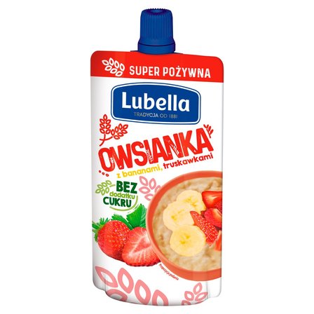 Lubella Owsianka z bananami truskawkami 100 g (1)