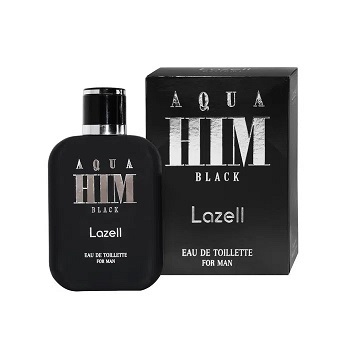 LAZELL MEN Woda toaletowa AQUA HIM BLACK, 100 ml (1)